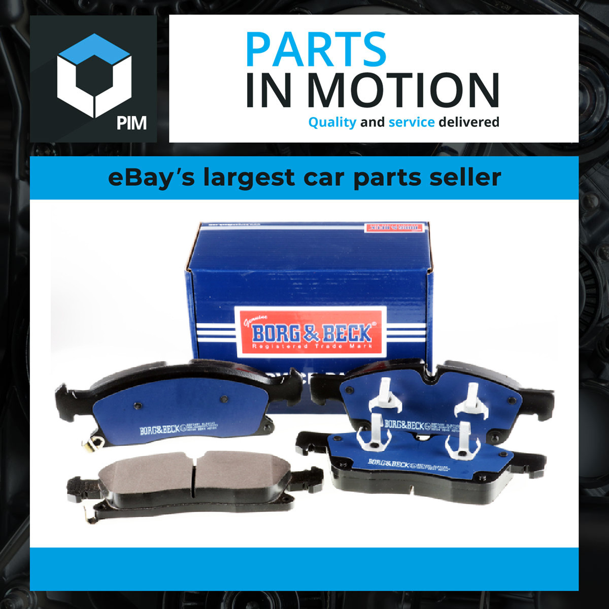 Brake Pads Set Front BBP2491 Borg & Beck 0004209600 0064203820 0074208020 New