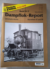 1 Eisenbahn Journal Dampflok Report Band N.7 Archiv III/98 fast Neu. Lesen
