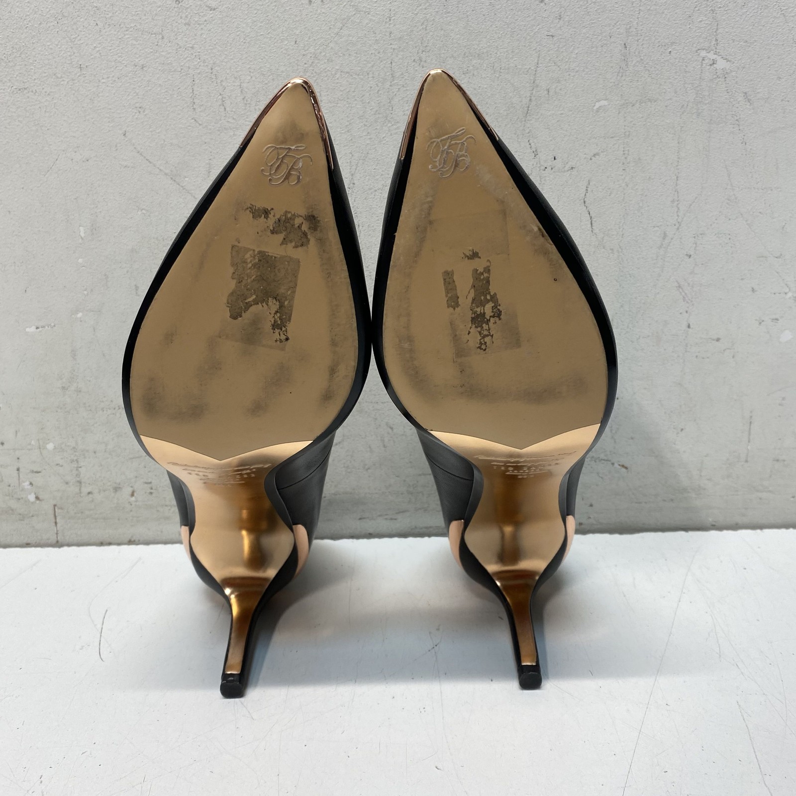 Ted Baker Black Solid Pointed Toe Pumps Heels Wom… - image 7