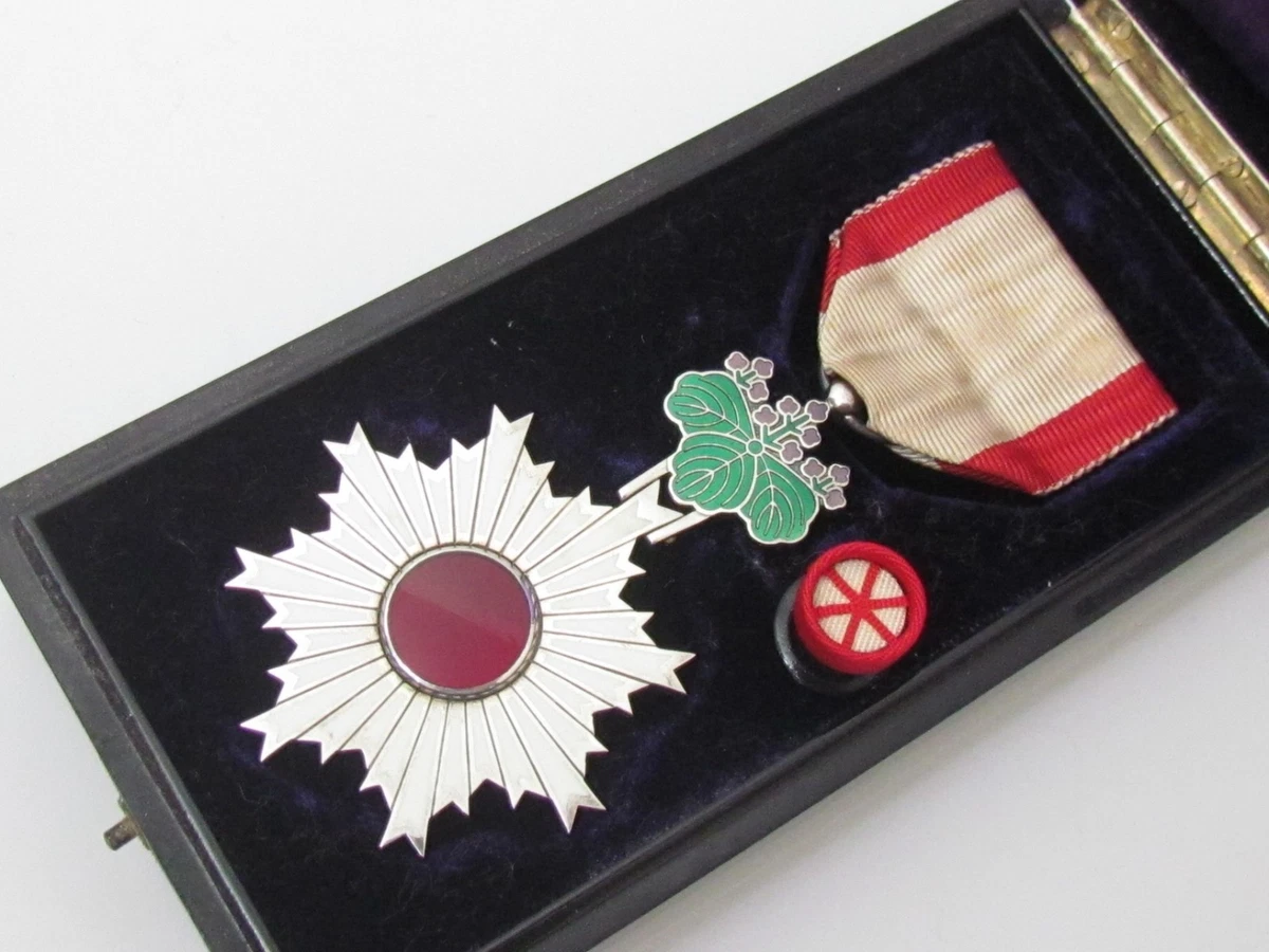 二战时期原装日本奖章、饰针、绶带| eBay