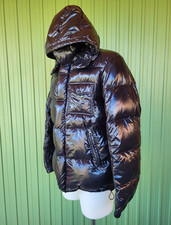 Piumino BEST COMPANY in vera Piuma d'Oca (Size XL) Nero Lucido Black (PANINARO)