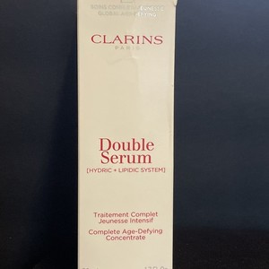 Clarins Double Serum Complete Age Control Concentrate 50ml 1.6 Oz Hydric/Lipidic