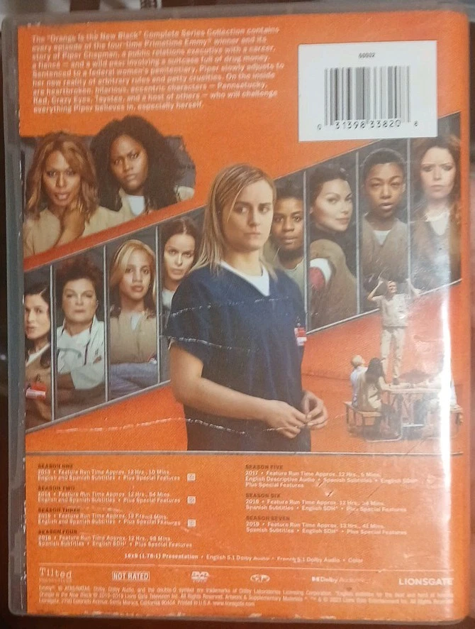 Orange is the New Black DVD complete Series Collection Seasons 1-7 — 第 3/4 张图片