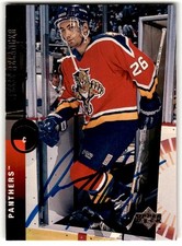 Jesse Belanger 1994-95 Upper Deck Auto #72 IN PERSON Florida Panthers