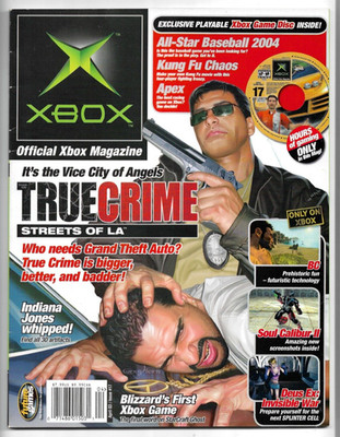 Official Xbox Magazine April 2003 #17 - TRUE CRIME