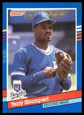 Terry Shumpert 1991 Donruss #297 Royals MLB READ FREE SHIPPING AutographDen
