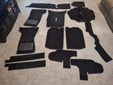 Replacement Car Black Carpet Kit Set Triumph Spitfire Mkii Mkiii Mkiv 1500
