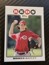 2008 Topps - Homer Bailey #570 Cincinnati Reds 