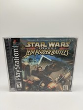 Star Wars: Episode I: Jedi Power Battles (Sony PlayStation 1, 2000) CIB Tested