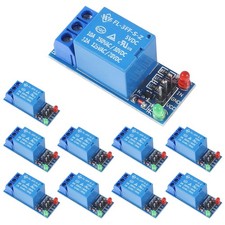 10PCS 5V One Channel Relay Module Relay Switch with OPTO Isolation High Low L...