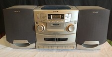 Sony CFD-ZW755 Boombox CD, Radio. Cassette - Recorder - Tested and Working