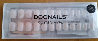 Doonails Soft Gel Press Ons Pillow Talk Extra shorts square Nägel