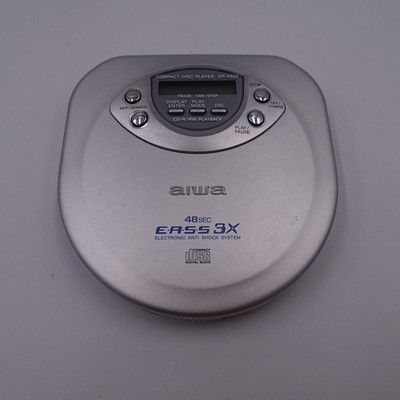 Aiwa XP V522 Discman Silber Zustand gut Compact Disc Player CD Spieler