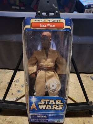 Star Wars: Episode II Attack of the Clones Mace Windu 12'' Action Figure NIB
