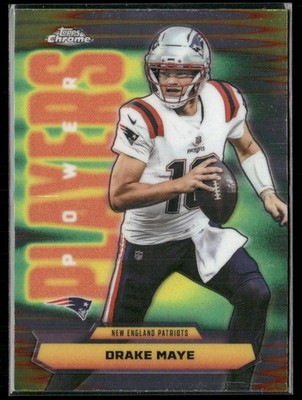 2025 Topps Chrome #PP-10 Drake Maye Power Players