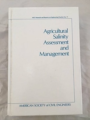 Agricultural Salinity Assessment and Buch American Society of Civil Engineers