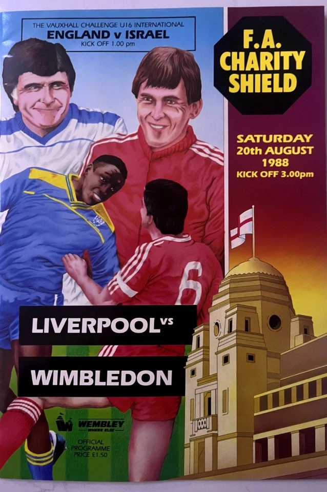 FOOTBALL CUP FINAL PROGRAMMES £1 STARTS
