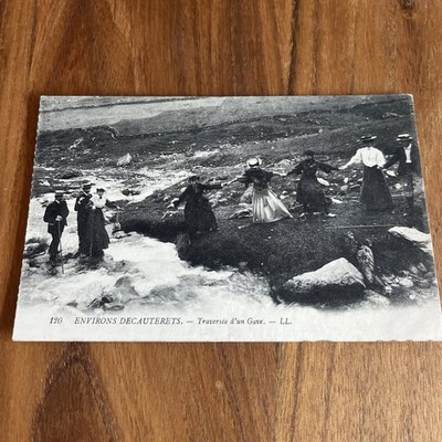 Postkarte Cpa - ca. De Cauterets - Überquerung einer Gave