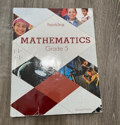 ACSI Purposeful Design Mathematics Grade 5, Student Edition (Textbook)