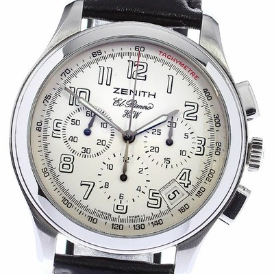 Zenith El Primero Chronograph 01.0500.420 Manual Used with scratches From Japan