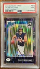2024 DONRUSS OPTIC CALEB WILLIAMS RC PURPLE. SHOCK PSA 9