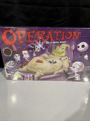 Nightmare Before Christmas Operation Tim Burton Game Collector Edition 