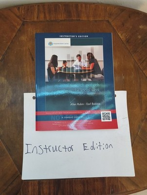 Instructor Edition: Empowerment Series: Essential Research Methods for...