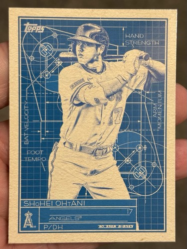 Shohei Ohtani 2024 Topps Superstar Blueprint #SB-3 Los Angeles Angels/Dodgers -b