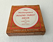 1981 The Motherpeace Round Tarot Deck Karen Vogel & Vicki Noble Vtg Cards