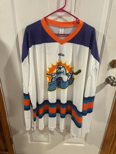 Orlando Solar Bears AK ECHL Stitched Hockey Jersey Adult Size 4XL Canada White