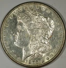 1878-S $1 Morgan Silver Dollar Appears UNC, Nicely Toned Example