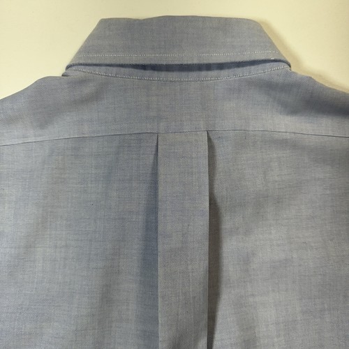 Brooks Brothers Herren SLIM FIT bügelfrei Tasche blau gestreift Anzughemd 16-35 - Bild 11 von 12