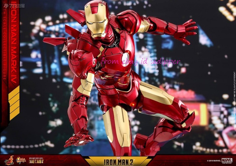 Hot Toys MMS461D21 Iron Man 2 Mark IV Diecast Collectible Figure