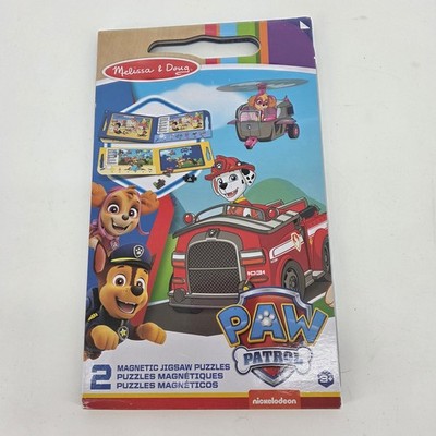 Melissa & Doug Paw Patrol Magnetic Jigsaw Puzzles 2 Pack Travel Activity 33262