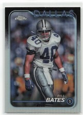 2024 Topps Chrome Refractor Bill Bates #47 Dallas Cowboys