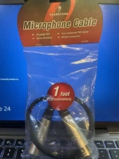 Pearstone 1 Foot Microphone Cable