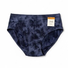Jenni Womens Brief Underwear Tie Dye Navy 100145279, Size S, NWT
