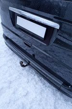 Passend für Mercedes Vito Viano W639 Ladekantenschutz Carbon Look mit Abkantung 