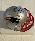 Rob Gronkowski Signed New England Patriots Mini Helmet COA