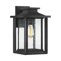 Wandleuchte AußEn Vintage 35,7 Cm Hoch IP44 Schwarz E27 Lampe Terrasse Balkon