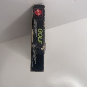 Golf - NES **BOX AND GAME &mdash;-NO MANUAL **