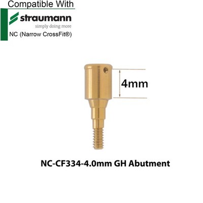 For Straumann ITI Dental Overdenture Locator Abutments NC 3/4/5mm & Male Cap Kit