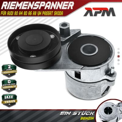 Spannrolle Riemenspanner für Audi 80 A4 8D A6 C4 C5 A8 VW Passat Skoda Benzin