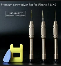 5pc Precision Magnetic Y000 ☆0.8 +1.5 Screwdriver For iPhone Disassemble XS 7 11