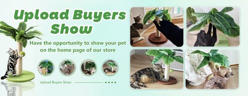 Small Cat Scratching Post | Interactive Sisal Claw Care Tower with Dangling Ball - Picture 8 of 12