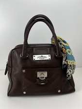 Jan Haedrick 48 Charles St My Flat In London Handbag Chocolate Brown With Scarf