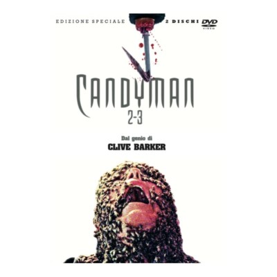 CANDYMAN 2 + CANDYMAN 3 - Edizione Speciale 2 DVD (Rimasterizzati in HD) Nuovo