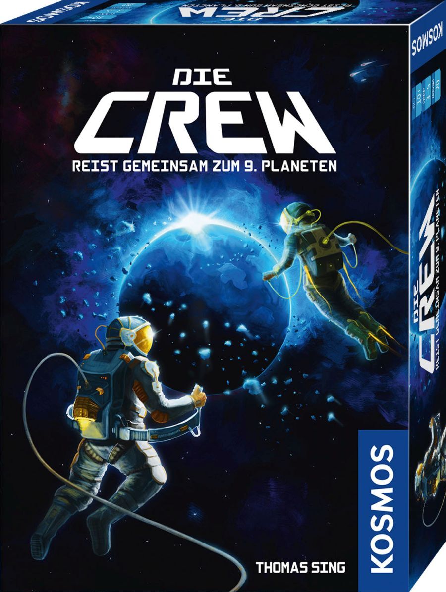 Thumbnail - Die Crew Kooperativ Kartenspiel Raumfahrt Stichspiel Kosmos Spiel Des