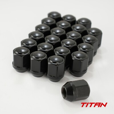 23 x M16x1.5 Black 60d Acorn Steel Wheel Nuts fit Land Rover Discovery ...