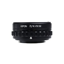 KIPON Macro Adapter with Helicoid tube for Pentax K Mount Lens to Fuji X Camera